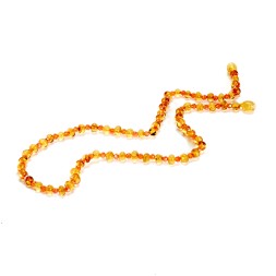 Бусы &quot;Богема&quot; из Янтаря и кварца